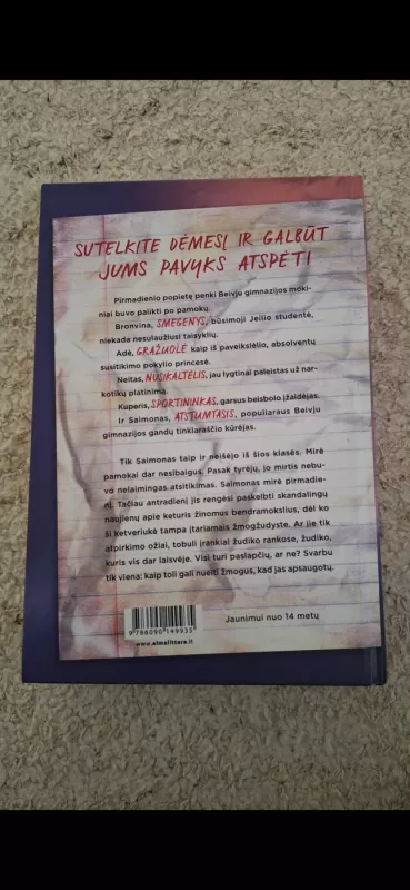 Vienas iš mūsų meluoja - Karen M. McManus, knyga 3