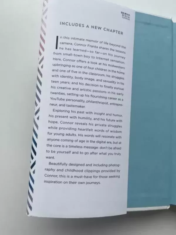 A Work in progress - Connor Franta, knyga 3