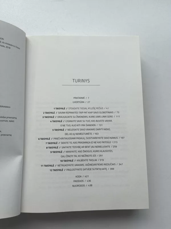 12 Gyvenimo taisyklių - Jordan B. Peterson, knyga 4