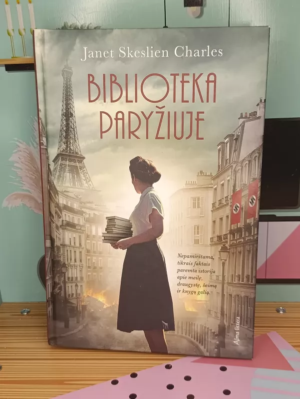 Biblioteka paryžiuje - Janet Skeslien Charles, knyga 2