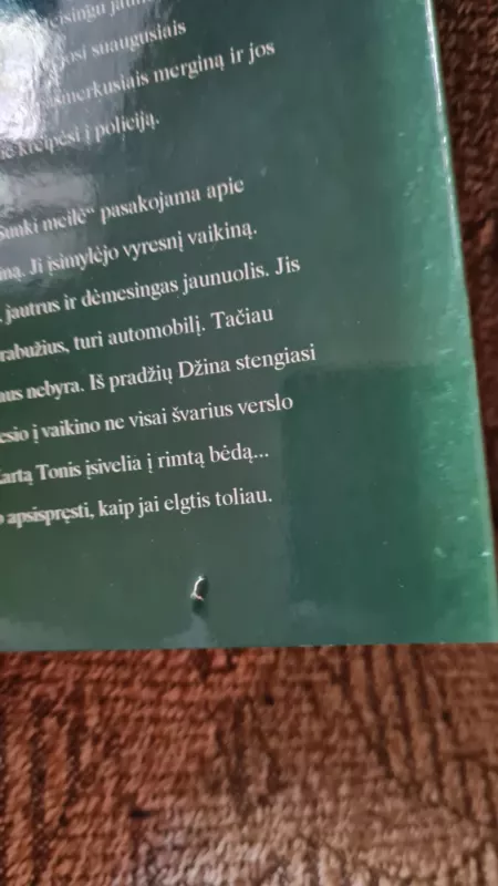 Sunki meilė - Anne Cassidy, knyga 5