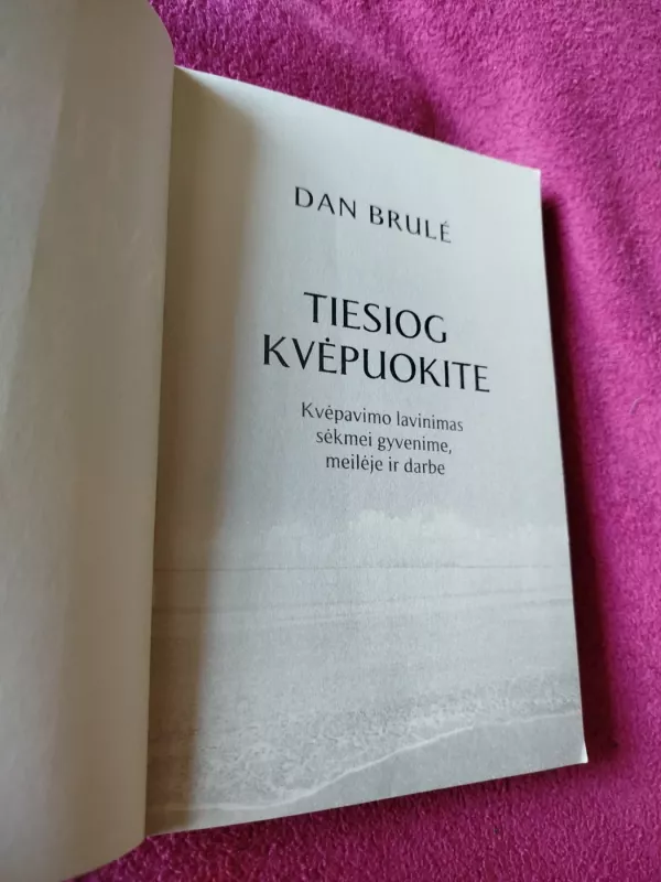 Tiesiog kvėpuokite - Dan Brule, knyga 3
