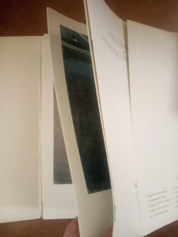 Pasaulio sutvėrimas. Reprodukcijos - M. K. Čiurlionis, knyga 4