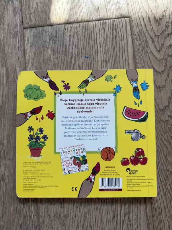 Visos Darbėnų spalvos - Richard Scarry, knyga 4