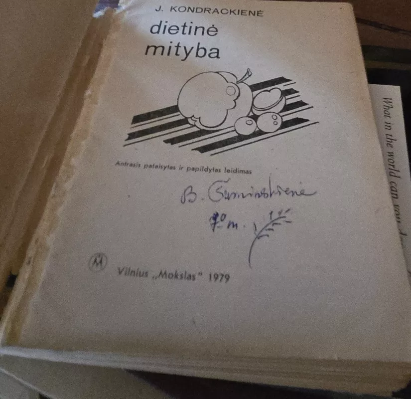 Dietinė mityba - J. Kondrackienė, knyga 3