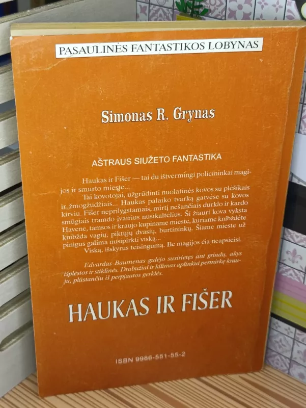 Haukas ir Fišer - Simonas R. Grynas, knyga 4