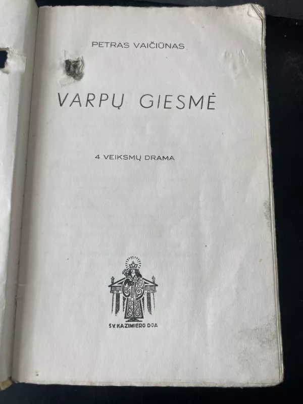 Varpų giesmė - Petras Vaičiūnas, knyga 3