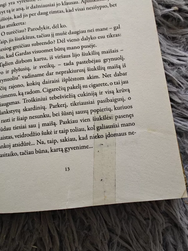 Šiukšlės - Andy Mulligan, knyga 3