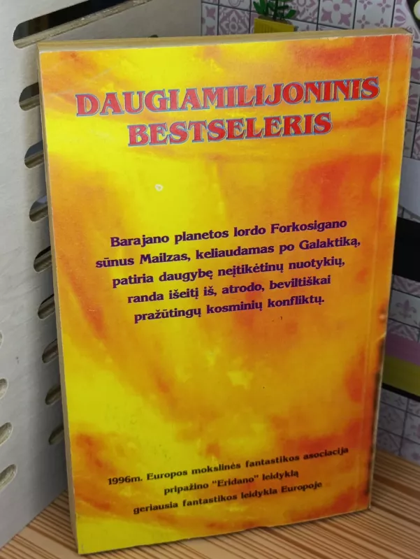 Kario mokinys - Lois McMaster Bujold, knyga 5