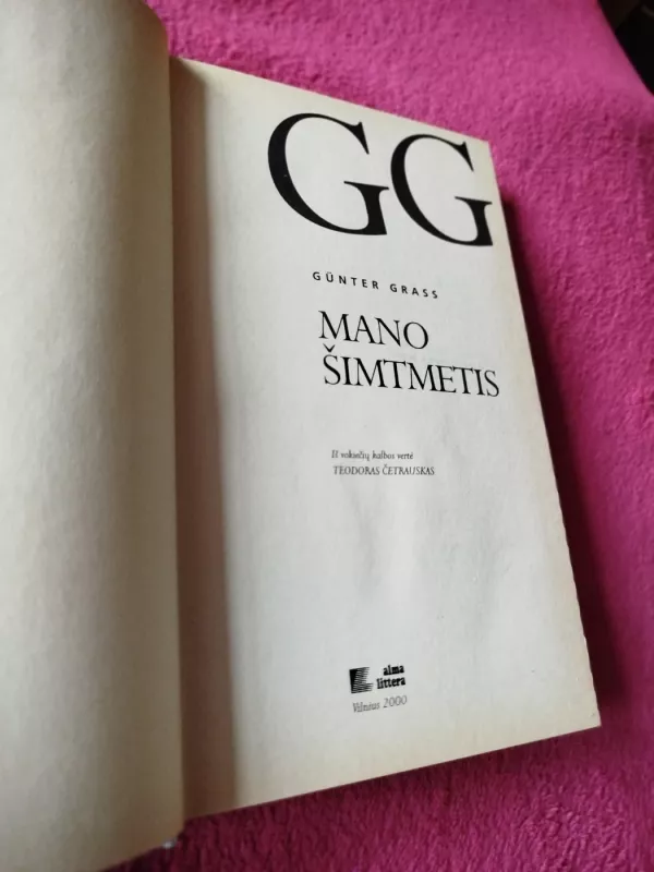 Mano šimtmetis - Gunter Grass, knyga 3