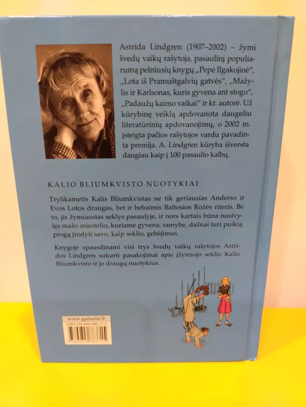 Kalio Bliumkvisto nuotykiai - Astrid Lindgren, knyga 3