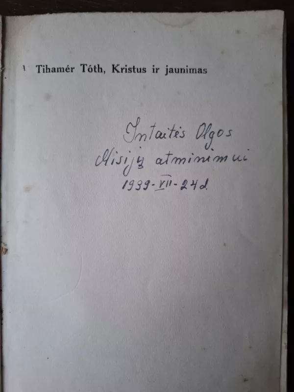 Kristus ir jaunimas - Tihamer Toth, knyga 4