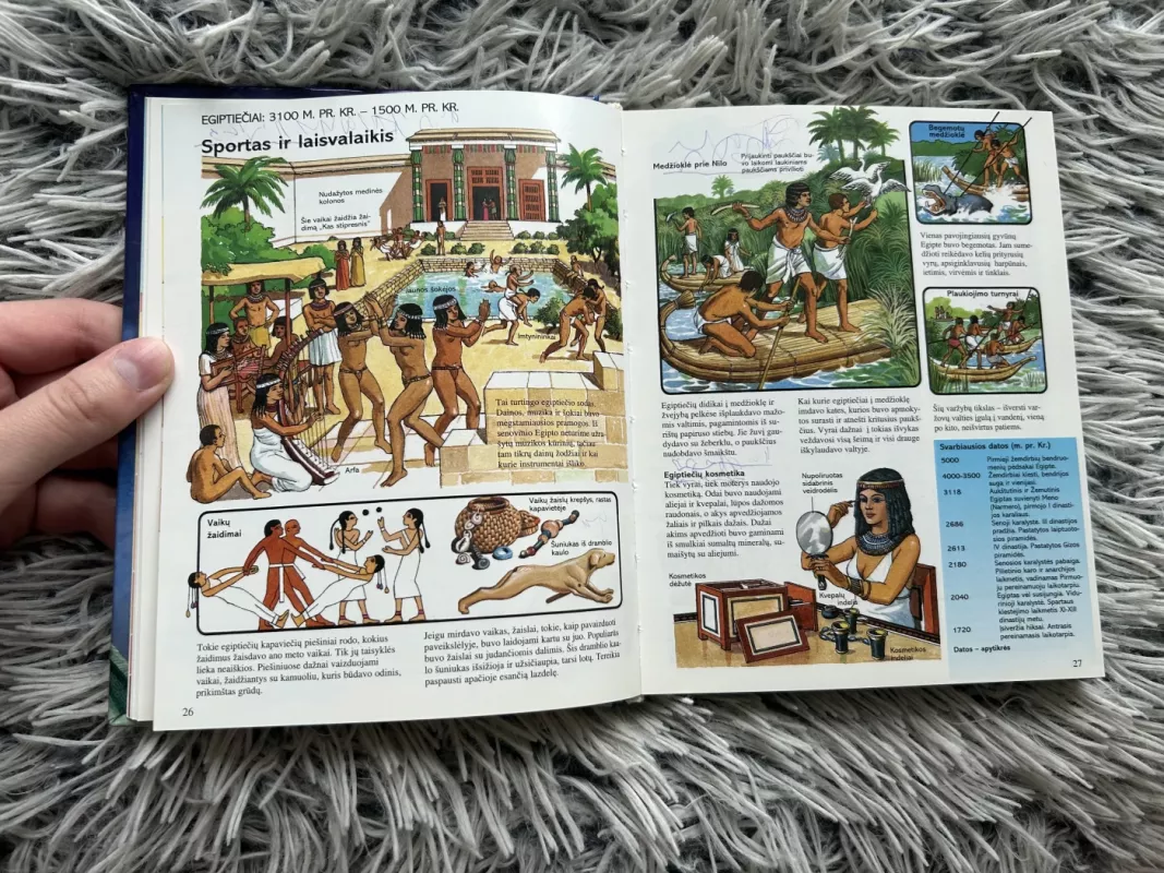 Pasaulio istorija - Anne Millard, knyga 5