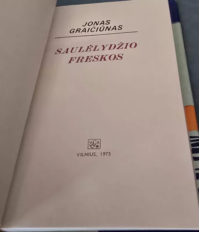 Saulėlydžio freskos - Jonas Graičiūnas, knyga 3