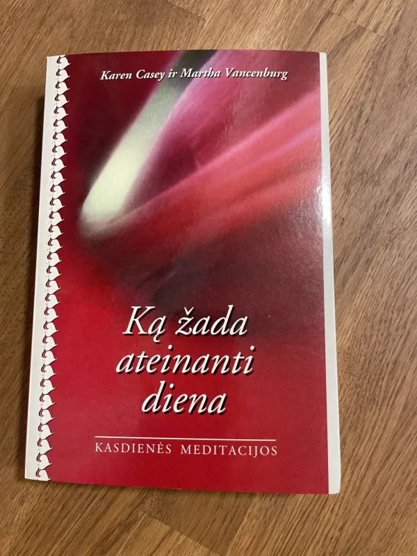 Ką žada ateinanti diena. Kasdienės meditacijos - Karen Casey, Martha  Vancenburg, knyga 2