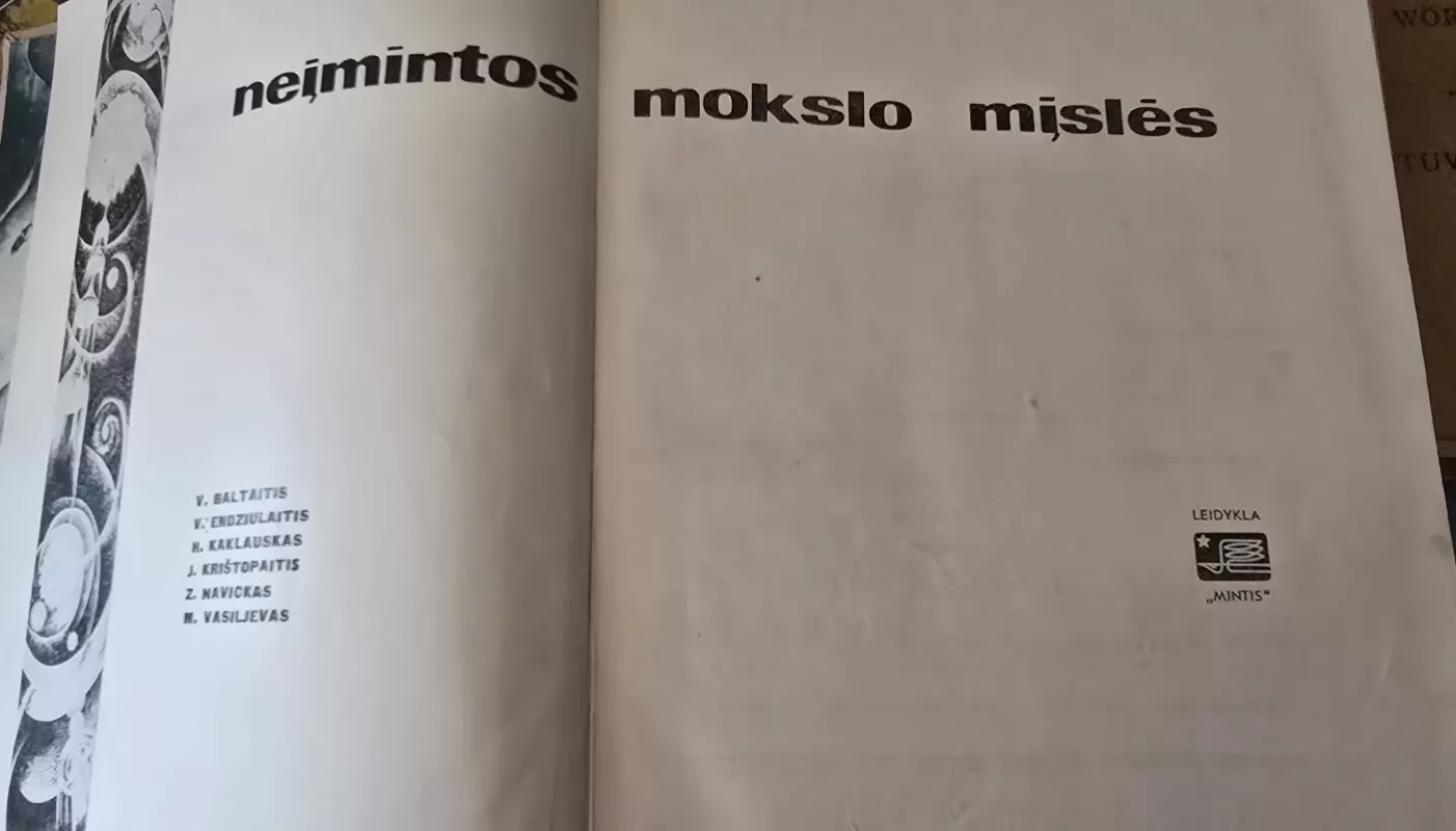 Neįmintos mokslo mįslės - J. Krištopaitis, knyga 4