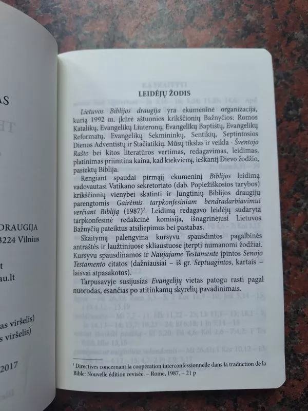 Naujasis testamentas - Česlovas Kavaliauskas, knyga 4