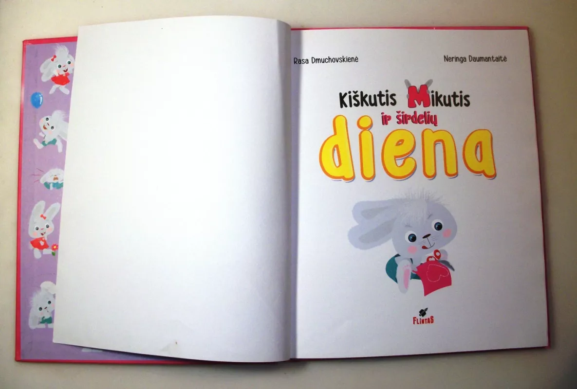 KIŠKUTIS MIKUTIS IR ŠIRDELIŲ DIENA. Pasakėlės vaikams - Rasa Dmuchovskienė, knyga 6