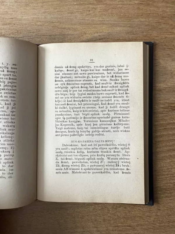 Apie žemę ir kitus swietus, jų būvį ir pabaigą - J. Adomaitis-Šernas, knyga 6