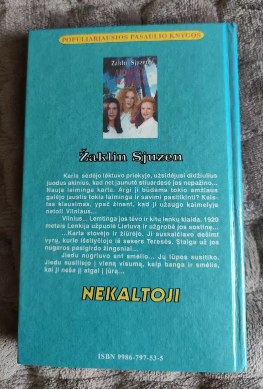 Nekaltoji - Žaklin Sjuzen, knyga 4