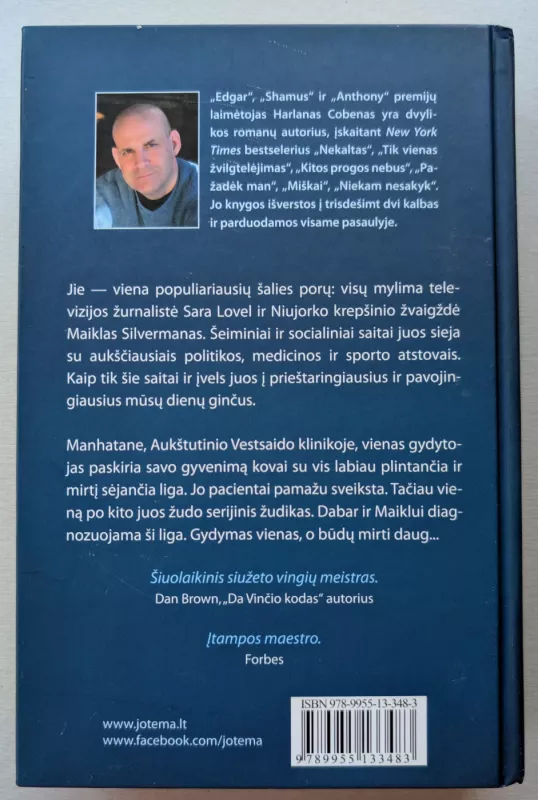 Stebuklingas išgijimas - Harlan Coben, knyga 3