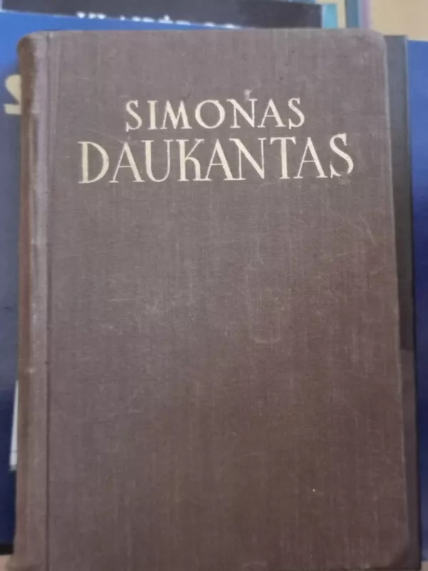 Rinktiniai raštai - Simonas Daukantas, knyga 2