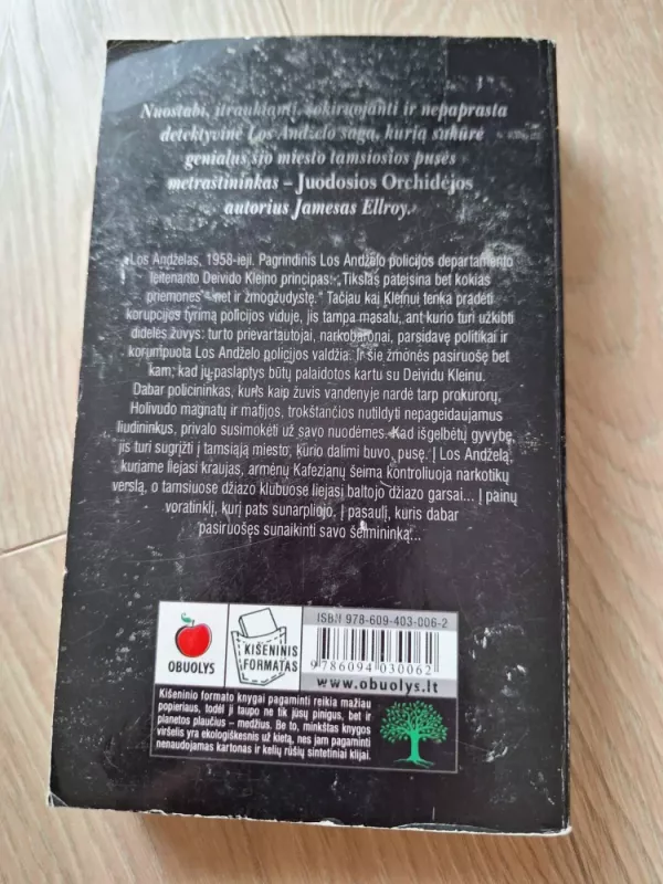 Baltasis džiazas - James E L, knyga 3