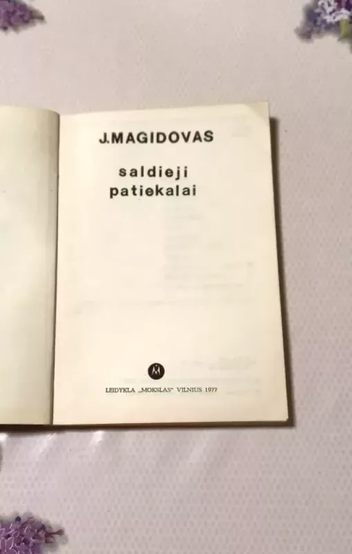Saldieji patiekalai - J. Magidovas, knyga 3