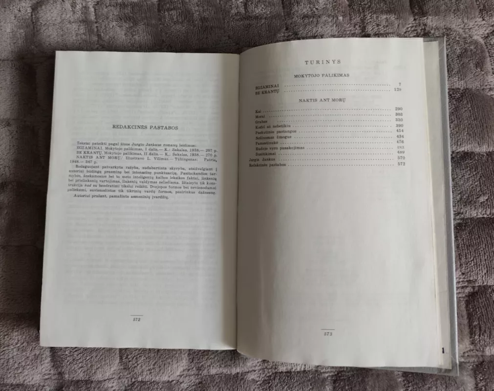 Egzaminai. Be krantų. Naktis ant morų - Jurgis Jankus, knyga 4