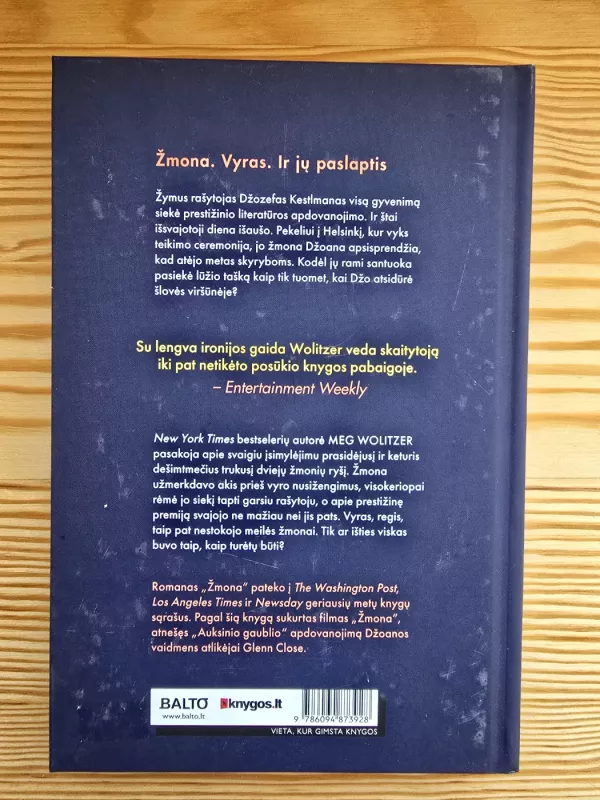 Žmona - Meg Wolitzer, knyga 4