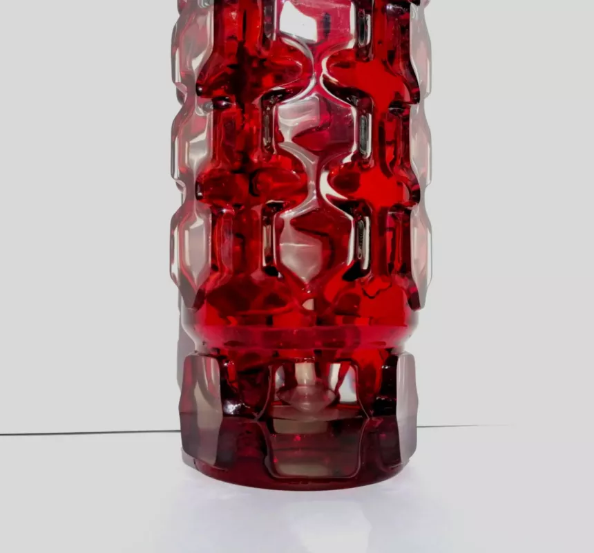 Reta vintažinė stiklo vaza,  V. S. Murachver - , namai ir interjeras 4