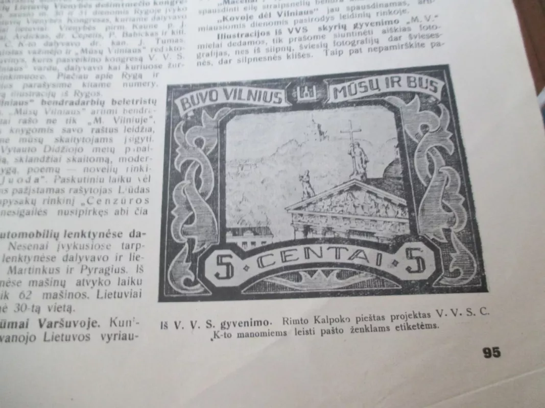 Mūsų Vilnius, 1931 m., Nr. 4 - Autorių Kolektyvas, knyga 5