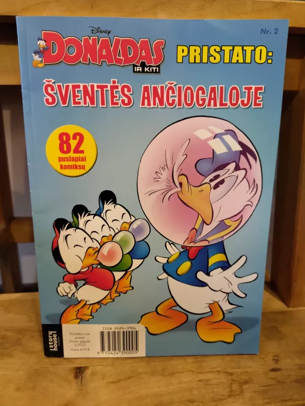 Donaldas ir kiti pristato: Šventės Ančiogaloje. Žurnalas. Nr. 2, 2025 - Disney, knyga 2