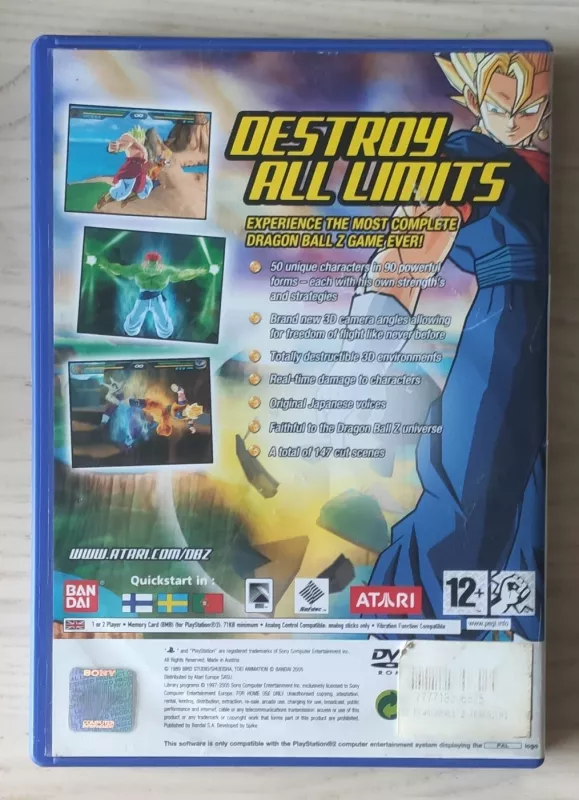 Dragon Ball Budokai Tenkaichi - , stalo žaidimas 4