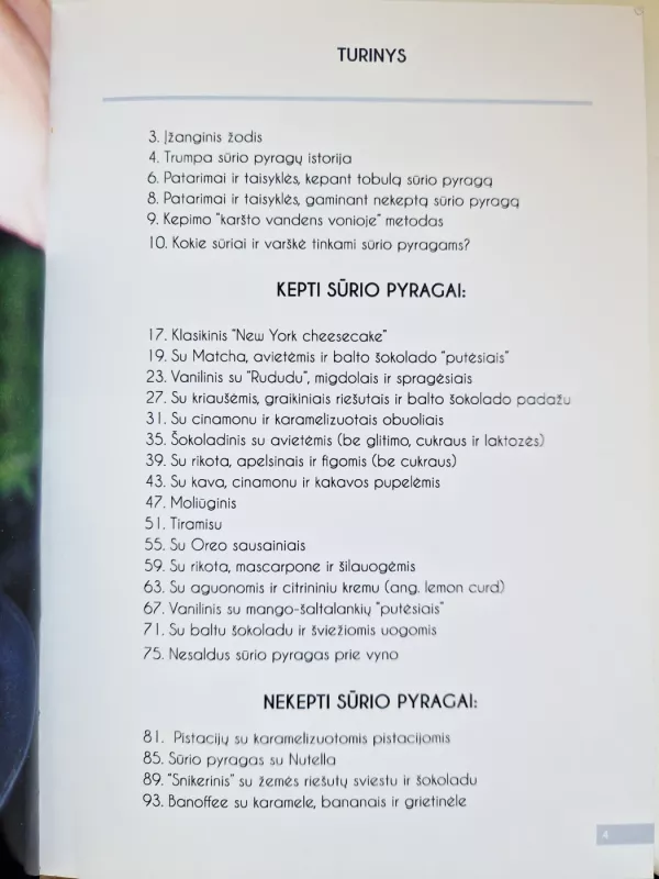 20 TOBULŲ SŪRIO PYRAGŲ - Liucina Rimgailė, knyga 5
