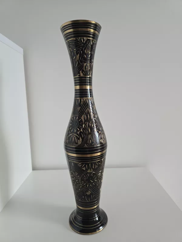 Senovinė metalinė vaza - , namai ir interjeras 2