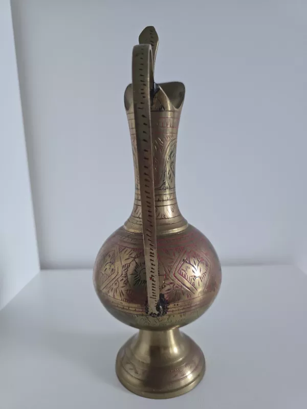 Indiškas metalinis ąsotėlis - , namai ir interjeras 4