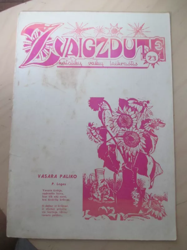 Žvaigždutė 1938 m. Nr. 23 - Aautorių kolektyvas, knyga 3