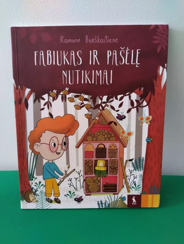 Fabiukas ir pašėlę nutikimai - Ramunė Burškaitienė, knyga 2