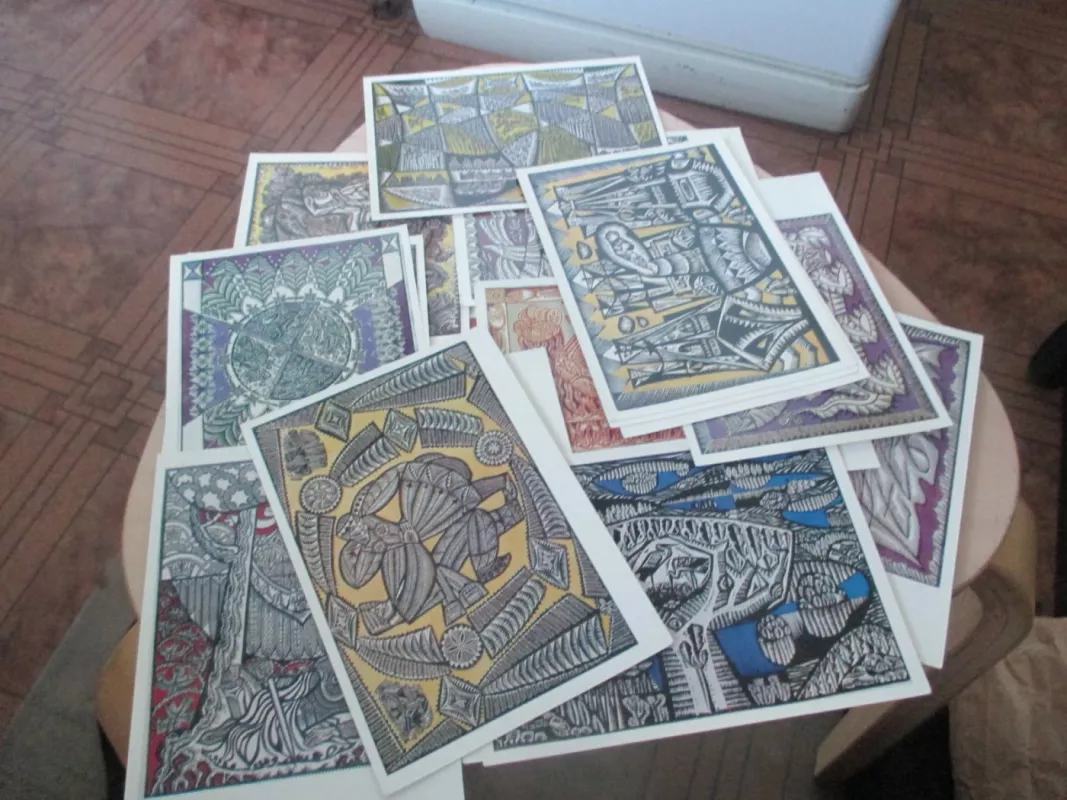 A.Skirutytė Colour linocuts (atvirukai) - Autorių Kolektyvas, knyga 4