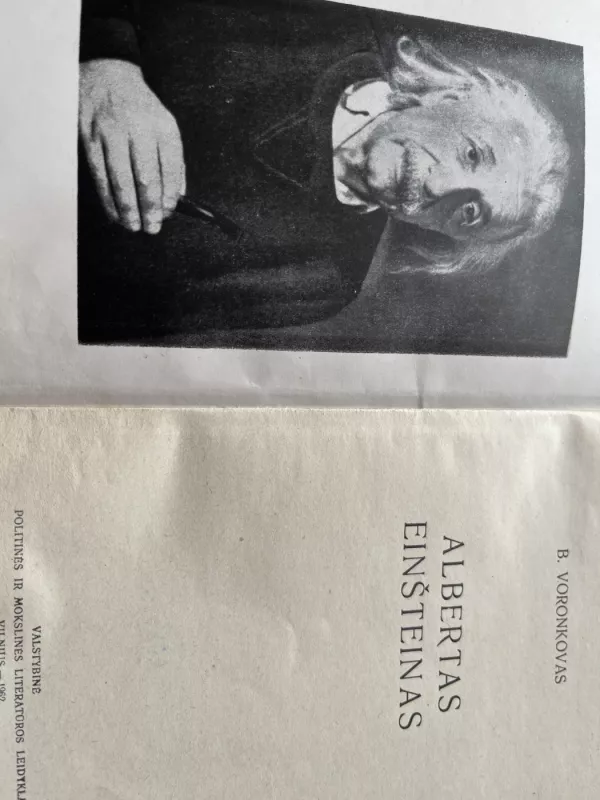 Albertas Einšteinas - B. Voroncovas-Veljaminovas, knyga 3