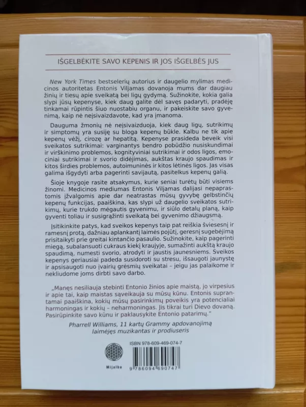 Išgelbėkite savo kepenis. Medicinos mediumas - Anthony William, knyga 3