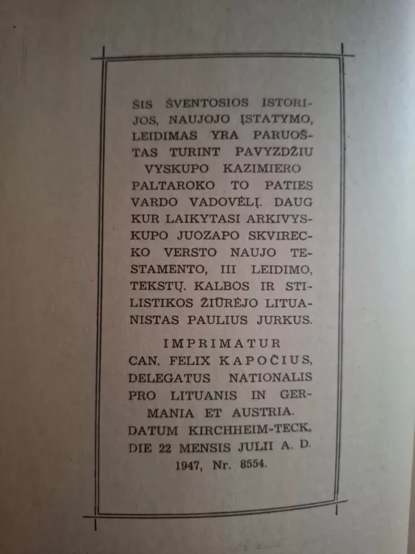 Šventoji istorija. Naujasis įstatymas - Autorių Kolektyvas, knyga 2