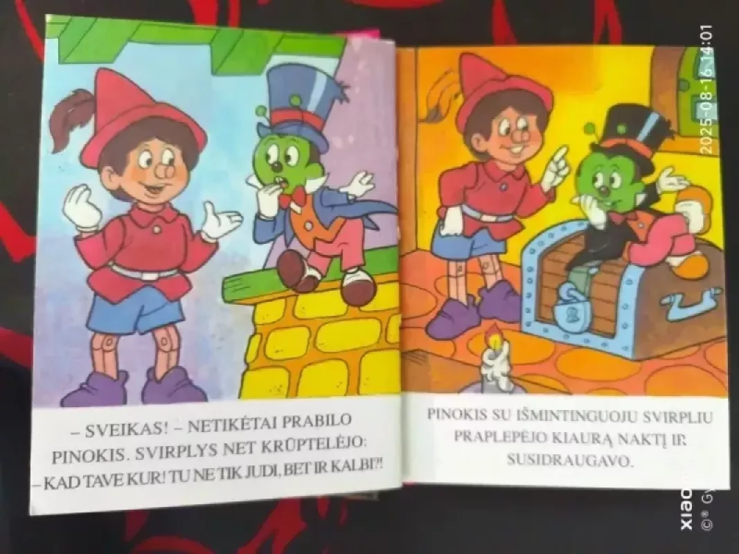 Pinokis - Alfredas Steiblys, Juan Lopez Ramon, knyga 3