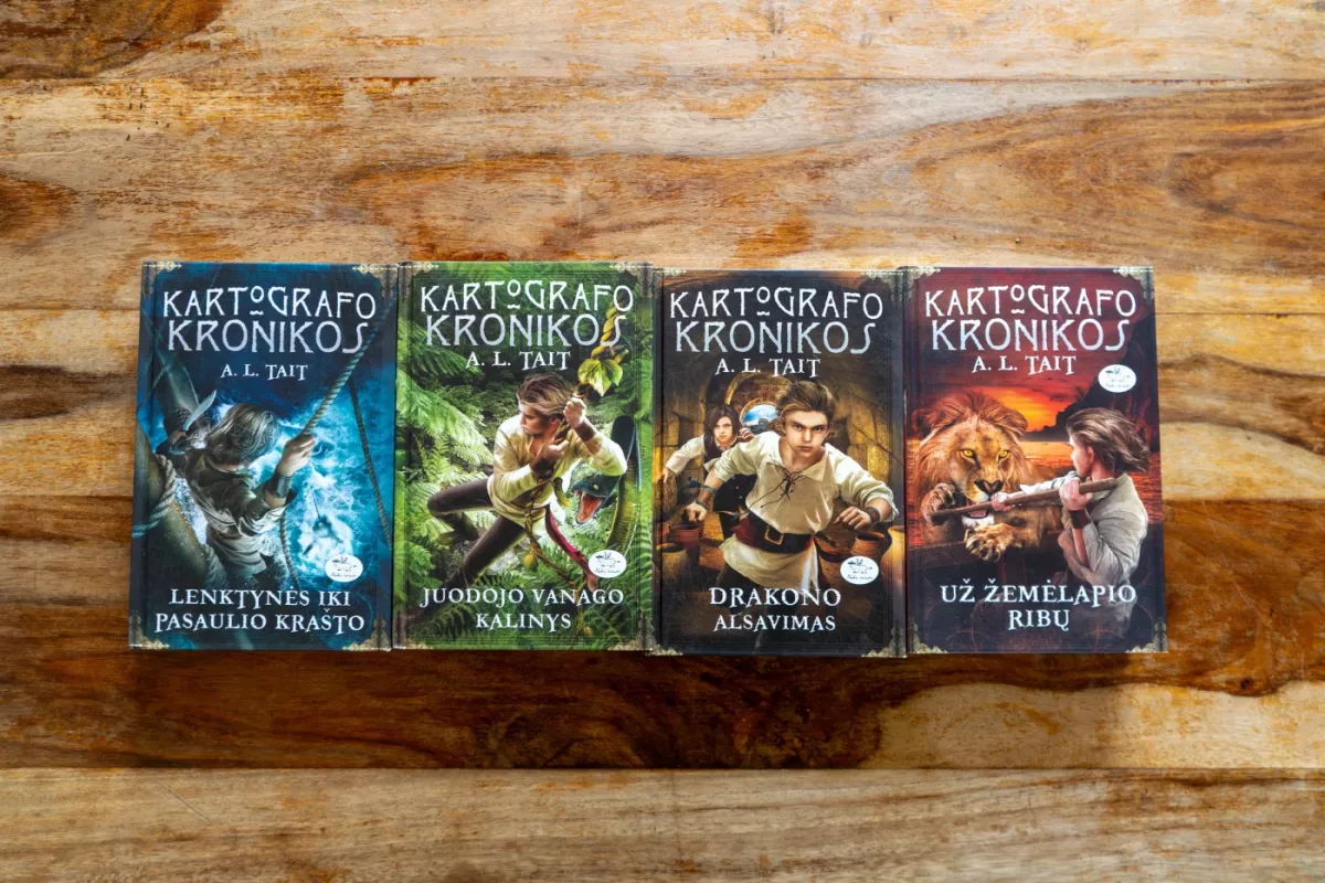 Kartografo Kronikos 1-4 dalys. - A. L. Tait, knyga 3