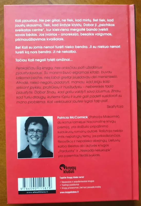 Pjūvis - Patricia McCormick, knyga 4