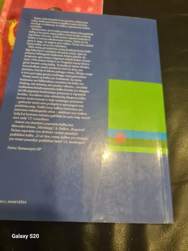 Romų kalba / Romany čhib - Vida Beinortienė, knyga 4