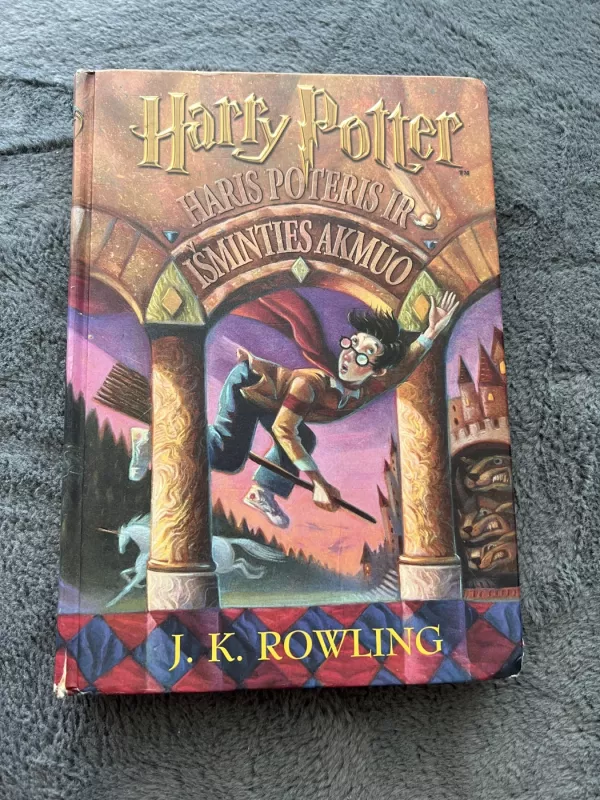 Haris Poteris ir išminties akmuo - J.K.Rowling, knyga 2