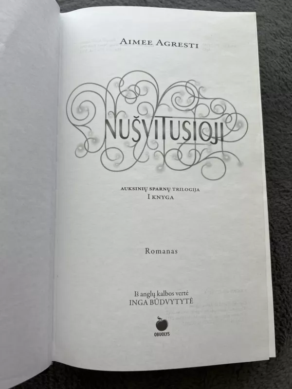 Nušvitusioji - Aimee Agresti, knyga 5