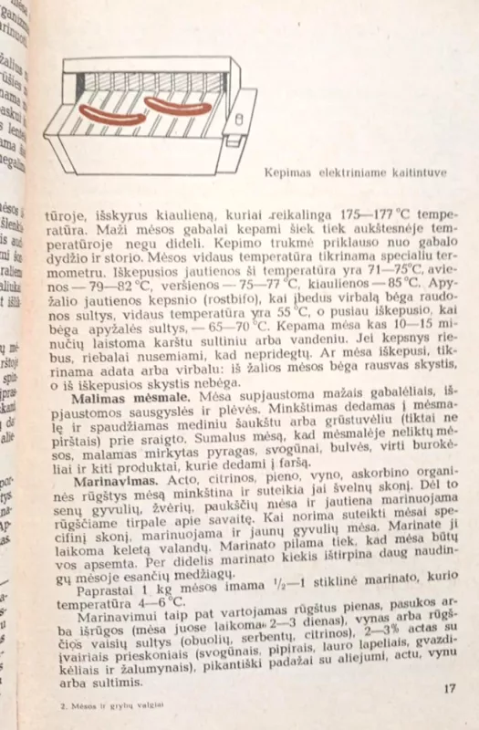 Mėsos ir grybų valgiai - S. Maso, O.  Relvė, knyga 6